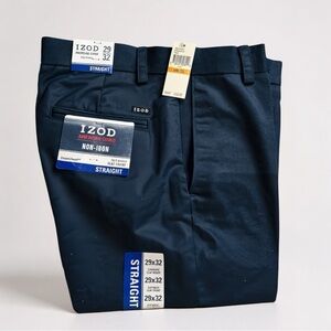 Izod Men's Dark Blue pants